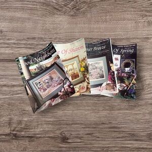 Cross Stitch Pattern Booklets Set